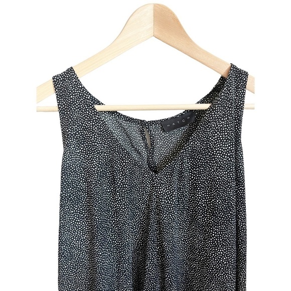 HATCH Maternity Polka Dot Parachute Sleeveless Dress One Size Petite. - Picture 2 of 8